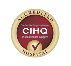 Accredited Hospital
Center for Improvement in Healthcare Quality (CIHQ)